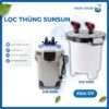 Lọc thùng SunSun HW 3000/5000 với thiết kế đơn giản và đẹp mắt