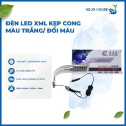ĐÈN LED XML KẸP CONG CHO BỂ CÁ MÀU TRẮNG /ĐỔI MÀU 3 CHẾ ĐỘ