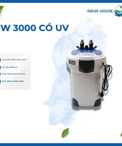 LỌC THÙNG SUNSUN HW 3000 - HW 5000 KÈM ĐÈN UV DIỆT KHUẨN 6 CHẾ ĐỘ ĐIỀU KHIỂN - HW3000 CÓ UV