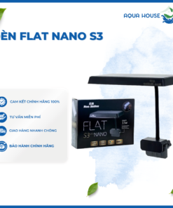 ĐÈN BỂ CÁ THỦY SINH Flat Nano S3 Pro+ | S3 Plus RGB 3 in 1, công suất 13W, đỏ cá không đỏ nước