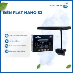 ĐÈN BỂ CÁ THỦY SINH Flat Nano S3 Pro+ | S3 Plus RGB 3 in 1, công suất 13W, đỏ cá không đỏ nước