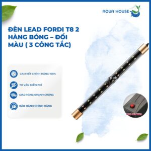 ĐÈN LED FORT DI T8 2 HÀNG BÓNG - ĐỔI MÀU ( 3 CÔNG TẮC)