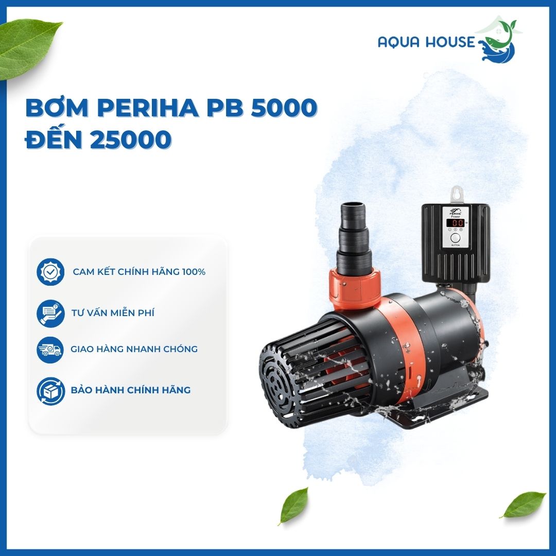Máy Bơm Periha Tiết Kiệm Điện 34 Máy bơm Periha PB với thiết kế 3 chế độ điều chỉnh lưu lượng