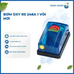 MÁY BƠM OXY CHO HỒ CÁ CẢNH RS 248A 1 VÒI HƠI/RS 348A 2 VÒI HƠI