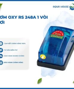 MÁY BƠM OXY CHO HỒ CÁ CẢNH RS 248A 1 VÒI HƠI/RS 348A 2 VÒI HƠI