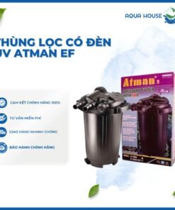 Thùng Lọc Có Đèn Uv Atman Ef 3000uv/Ef 6000uvc