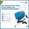 MÁY SỦI KHÍ HỒ CÁ CẢNH, HỒ KOI PERIHA MB-4000 - MB-18000