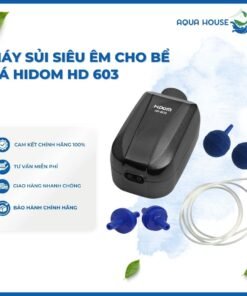 MÁY SỦI SIÊU ÊM CHO BỂ CÁ HIDOM HD 603