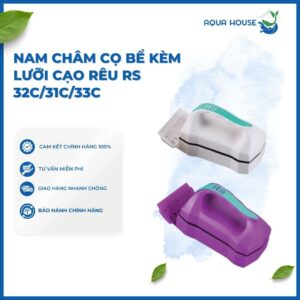 NAM CHÂM CỌ BỂ KÈM LƯỠI CẠO RÊU RS 31C / 33c