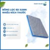 BÔNG LỌC 6D XANH - NHIỀU KÍCH THƯỚC