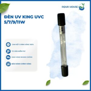ĐÈN UV KING UVC 5W/7W/9W/11W DIỆN KHUẨN HỒ CÁ