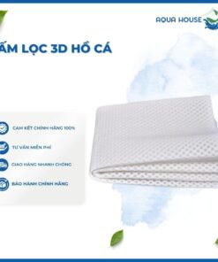 TẤM LỌC 3D CHO BỂ CÁ - KÍCH THƯỚC 50*100 CM
