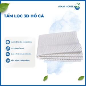 TẤM LỌC 3D CHO BỂ CÁ - KÍCH THƯỚC 50*100 CM