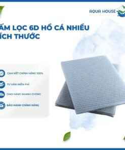 TẤM LỌC 6D 8D CHO BỂ CÁ - NHIỀU KÍCH THƯỚC