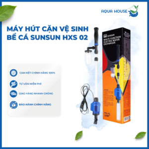 MÁY HÚT CẶN VỆ SINH BỂ CÁ SUNSUN HXS 02