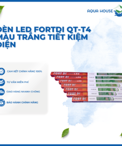 ĐÈN LED FORT DI T4 MÀU TRẮNG TIẾT KIỆM ĐIỆN