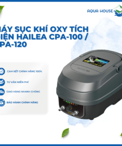 MÁY SỤC KHÍ OXY TÍCH ĐIỆN CHO HỒ KOI, HỒ CÁ CẢNH HAILEA CPA-100 CPA-120