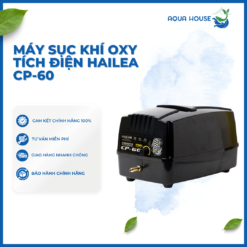 MÁY SỤC KHÍ OXY TÍCH ĐIỆN CHO HỒ KOI, HỒ CÁ CẢNH HAILEA CP-60