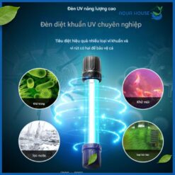 Lưu ý khi sử dụng đèn UV Fort DI để đảm bảo an toàn và hiệu quả diệt khuẩn, diệt tảo tốt nhất.