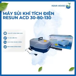 Máy Sủi Oxy Tích Điện Resun ACD 30-80-130 Cho Hồ Cá Koi