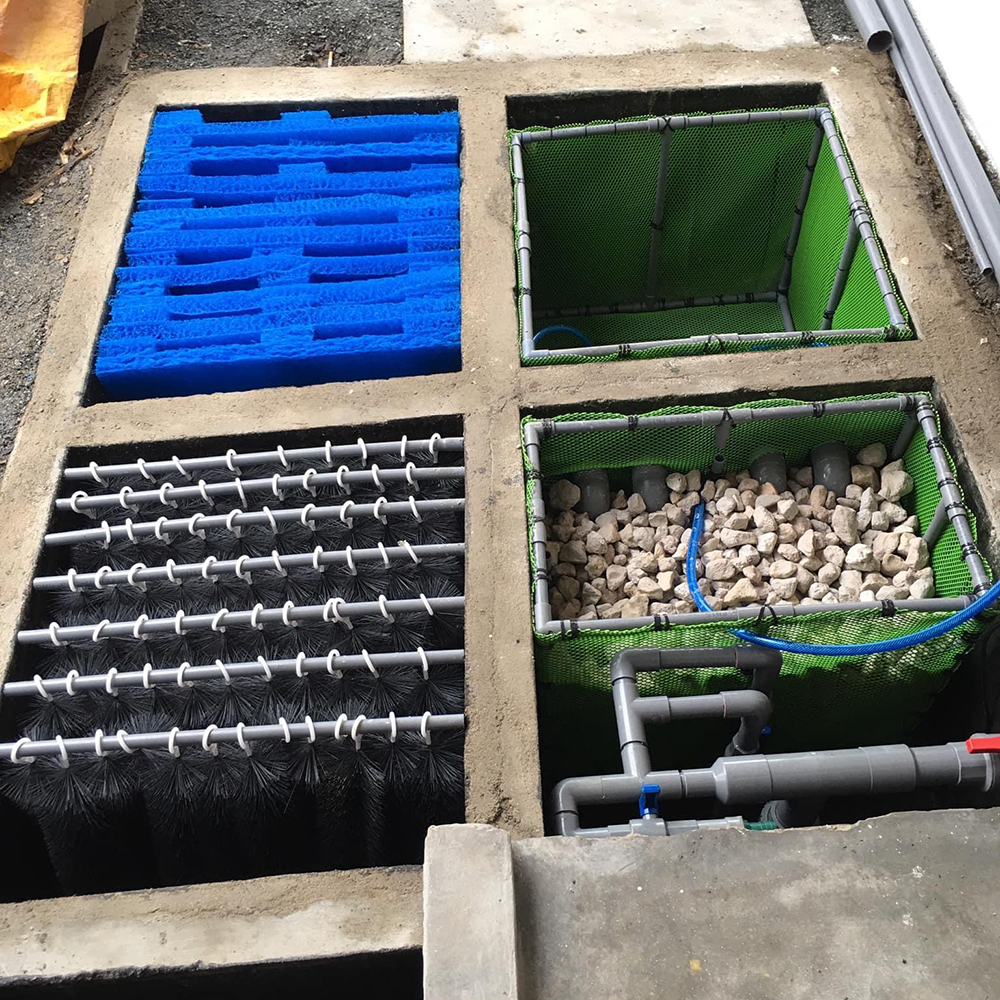 Bùi Nhùi Jmat - Vật Liệu Lọc Hồ Koi Tối Ưu - Phân Loại, So Sánh, Hướng Dẫn Sử Dụng 45 Ứng dụng tấm lọc jmat trong hồ cá koi