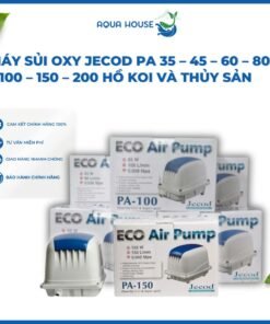Máy sủi oxy Jecod PA 35 – 45 – 60 – 80 – 100 – 150 – 200 – 250 Cho Hồ Cá Koi Và Thủy Sản