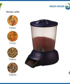 máy cho cá ăn tự động jebao - phụ hợp nhiều loại cám