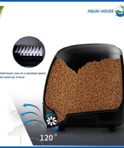 Cách hoạt động của máy cho cá ăn tự động londa