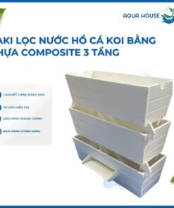 Trang chủ 290 Baki Lọc Nước Hồ Cá Koi Bằng Nhựa Composite 65-85cm 3-4-5 Tầng