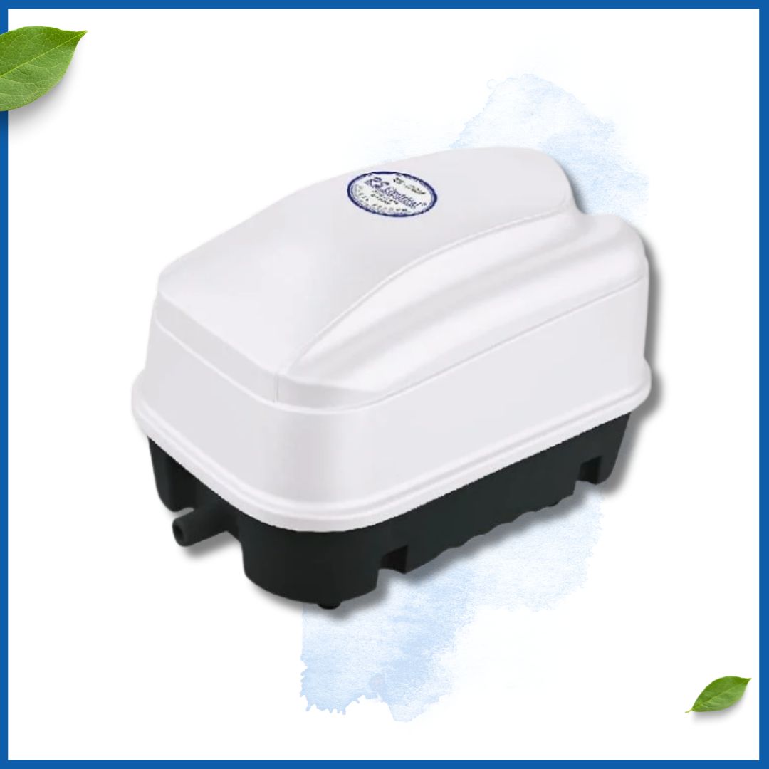 Máy Sủi Oxy Rs Hải Sản và Hồ Koi 15000(20w) - 16000(45w) - 17000(60w) 15 Máy sủi oxy RS chất lượng cao