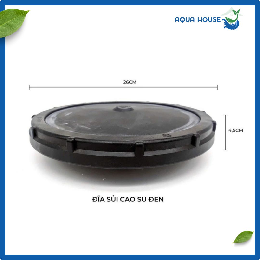 Đĩa Sủi Đức Jager Cao Su của cho Hồ Koi 10 Kích thước đĩa sủi đức