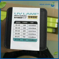 Thông số chính xác đèn UV ebang diệt rêu tảo cho hồ cá koi