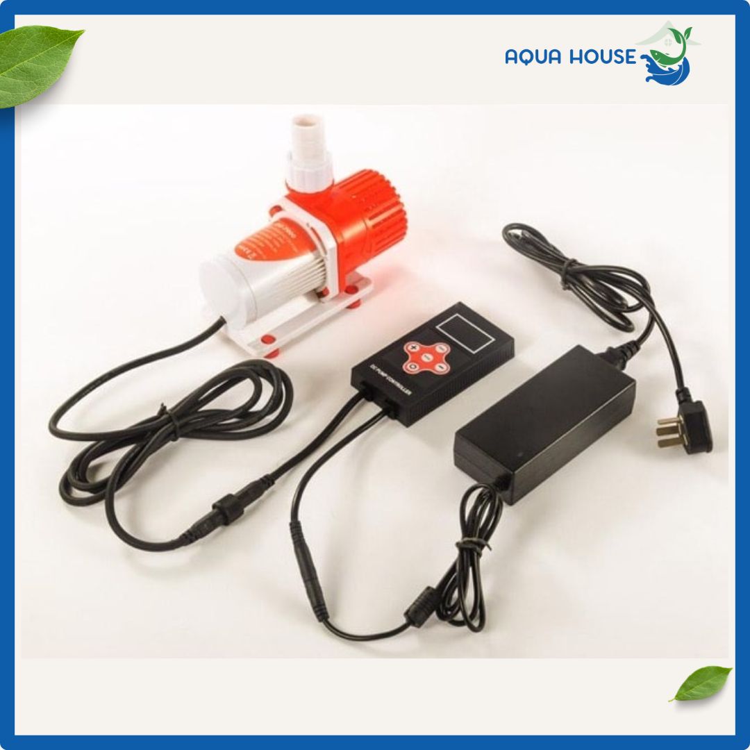 Máy Bơm Hồ Cá điện 24V HOPAR DC 5000-7000-8000-10000-12000-15000-18000-20000 31 Trọn bộ máy bơm DC Hopar