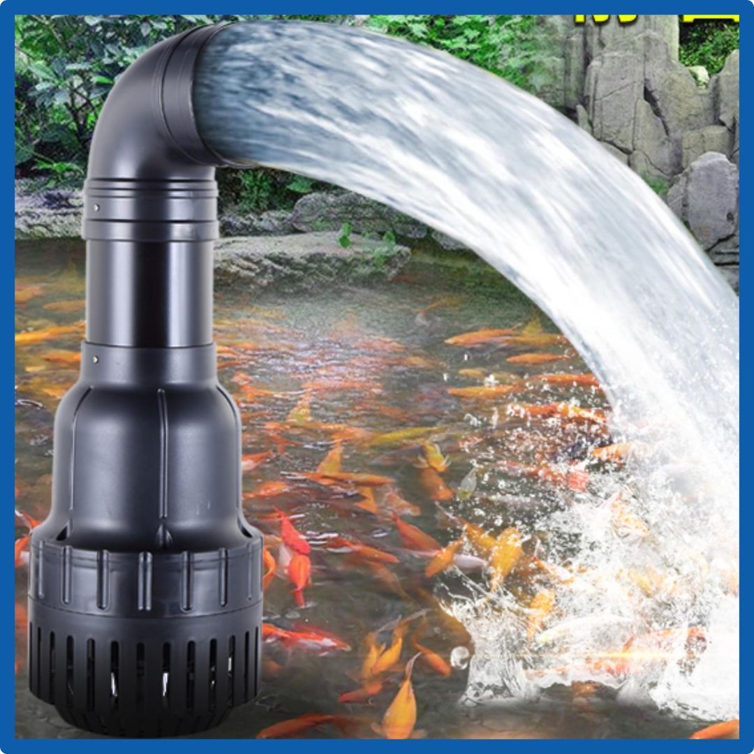 Tổng Hợp Các Dòng Máy bơm hồ cá Koi Tốt Nhất – Bơm tạt, bơm chìm, tiết kiệm điện cho hồ cá ngoài trời 4 Máy bơm tạt Tạo dòng chảy tuần hoàn – tăng oxy hòa tan