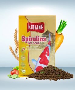 Thức Ăn Cá Koi KoiKing Food: Spirulina – Tăng Màu