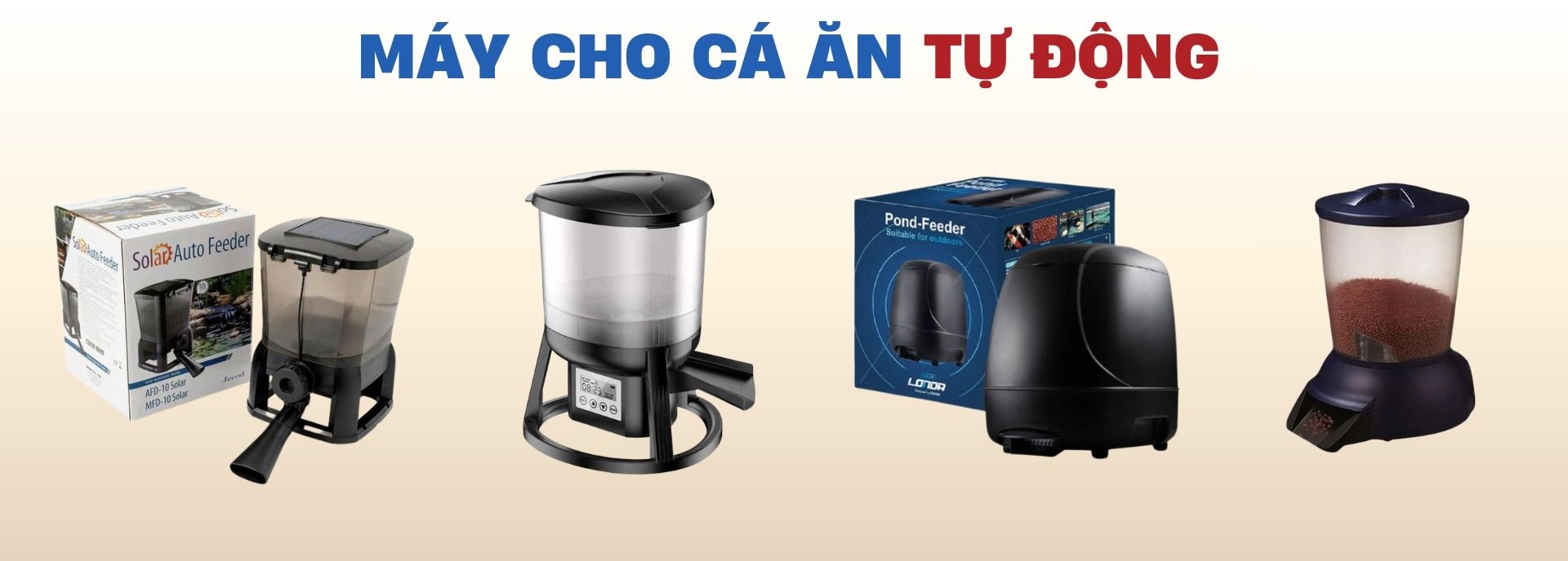 Máy cho cá ăn tự động chính hãng được phân phối tại AquaHouse