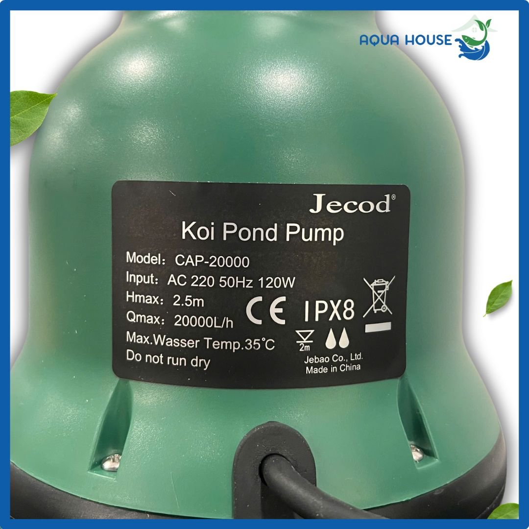 Máy Bơm Luồng Jecod/Jebao CAP (20.000L - 60.000L) Thế Hệ Mới 2 MAY BOM JECOD CAP