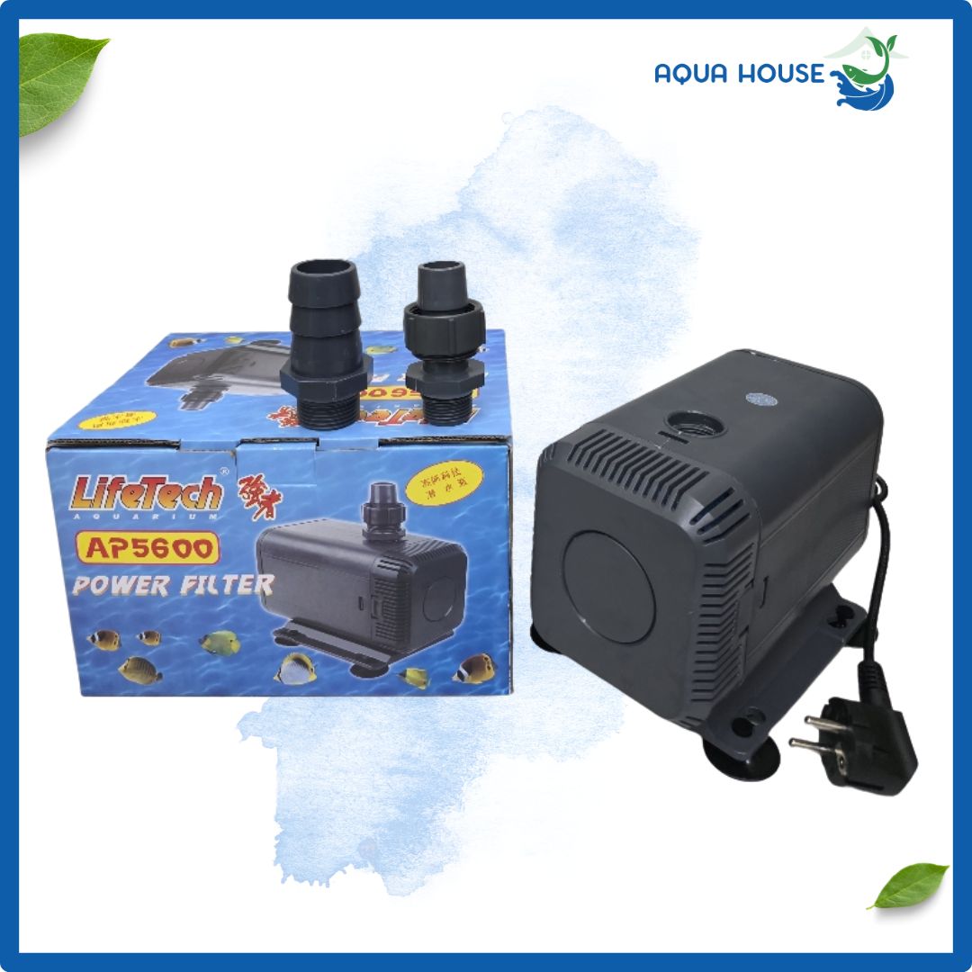 Máy Bơm Hồ Cá Lifetech AP (AP 3500 - AP 5800) 3 Máy Bơm Hồ Cá Lifetech AP 5600