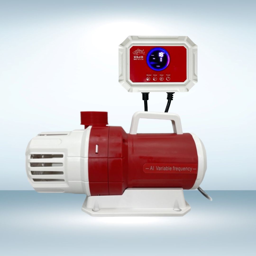 Phụ kiện hồ koi chất lượng – Mua sỉ & lẻ tại Aqua House 29 Trọn bộ gồm bôm và điều khiển máy bơm baoyu By W