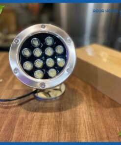 đèn âm nước hồ cá ngoài hình 12w