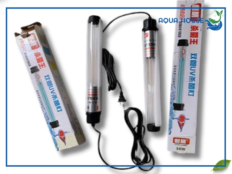 ĐÈN UV KING UVC 5W/7W/9W/11W DIỆN KHUẨN HỒ CÁ 2 Top thương hiệu đèn UV hồ cá tốt nhất hiện nay