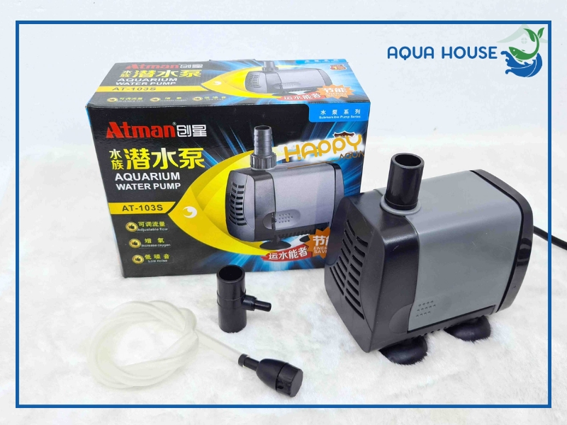 BƠM ATMAN AX 8000 - AX 18000 CHO BỂ CÁ CẢNH 4 Mua máy bơm hồ cá Atman ở đâu uy tín?