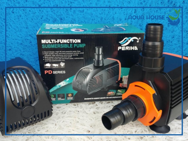 BƠM PERIHA PD 4200 - PD 8200 CHO CÁ CẢNH HỒ CÁ THÁC NƯỚC ĐÀI PHUN 3 Cách lắp đặt và sử dụng máy bơm Periha hiệu quả