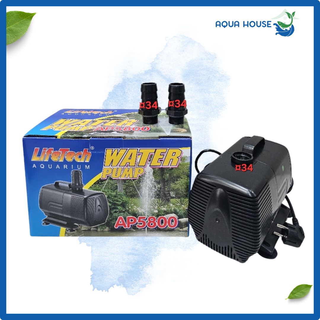 Máy Bơm Hồ Cá Lifetech AP (AP 3500 - AP 5800) 4 máy bơm hồ cá lifetech ap