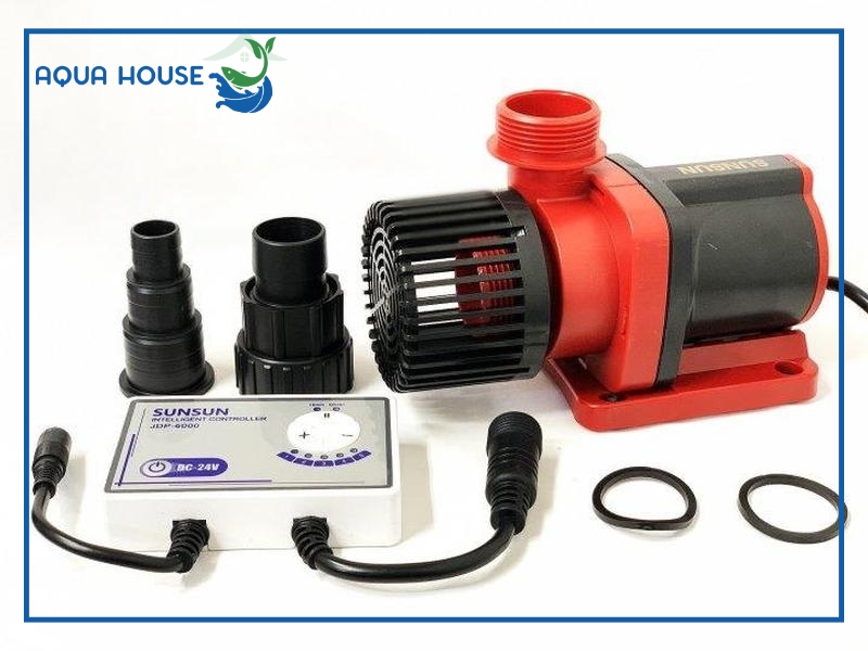 MÁY BƠM OXY CHO BỂ CÁ HỒ CÁ SUNSUN DY 30A/DY 50A 2 Ưu điểm nổi bật của máy bơm hồ cá Sunsun