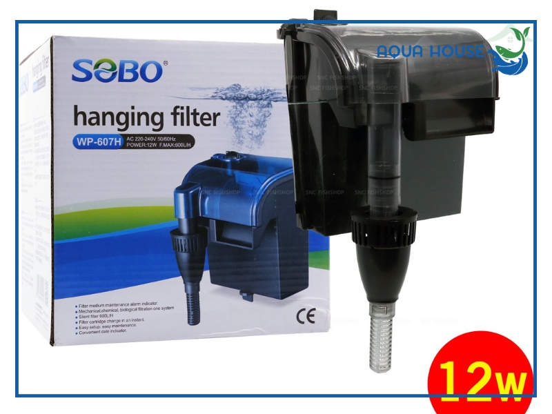 Các loại máy lọc nước hồ cá Sobo phổ biến