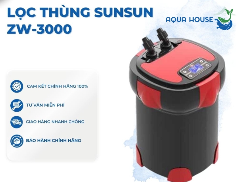 Giới thiệu về thương hiệu máy lọc nước hồ cá Sunsun