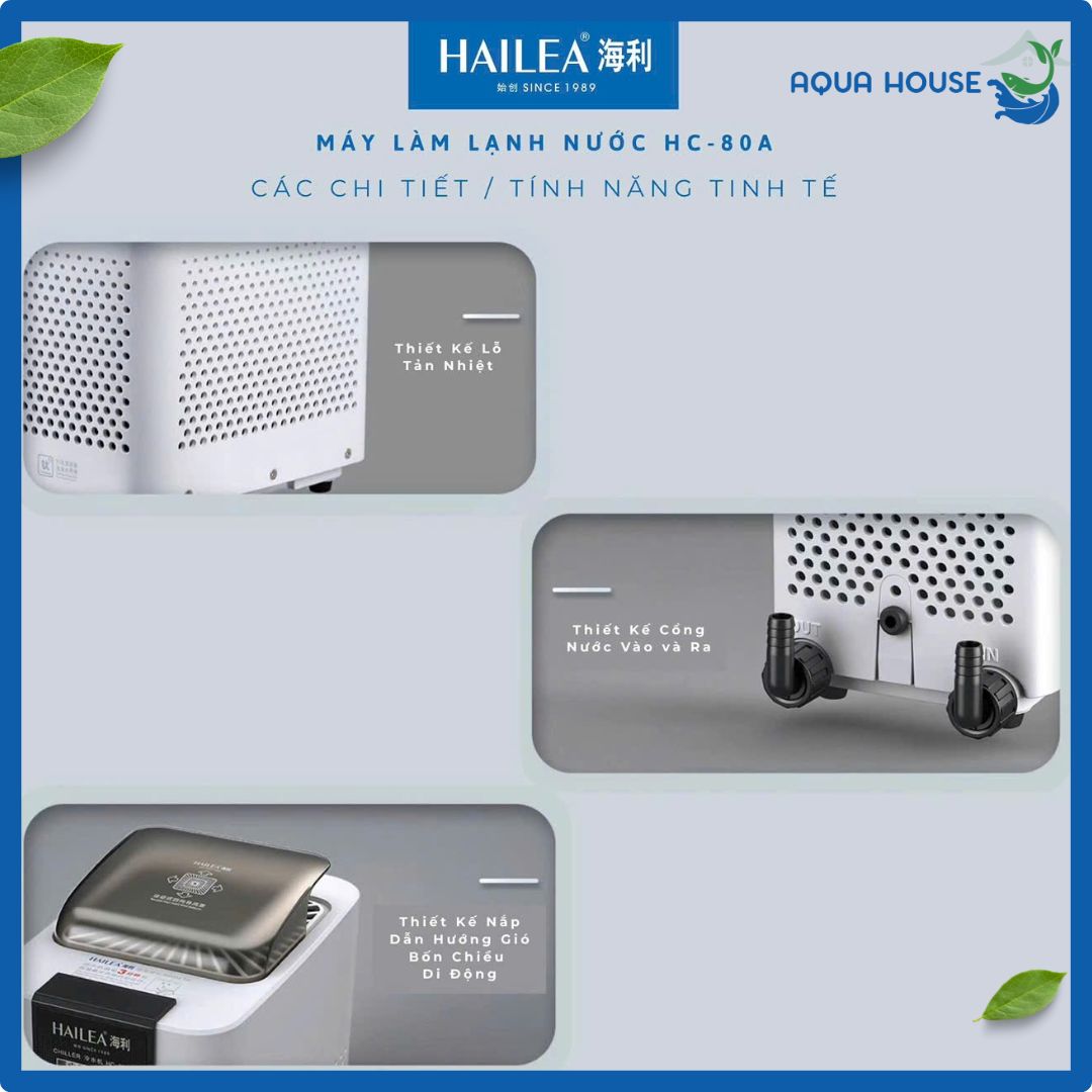 Máy Làm Lạnh Nước Hailea HC-80A 8 ngoại hình máy làm lạnh nước hc 80a