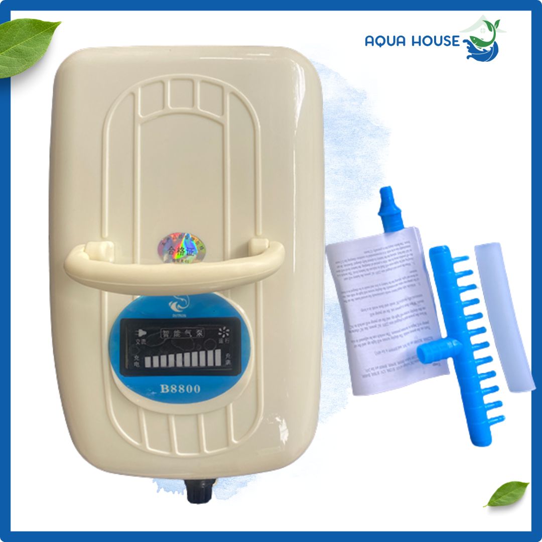 Máy Sục Khí Oxy Tích Điện Dutron 95L ,210L, 750L - Dùng Trên 10 Tiếng 4 suc khi oxy tich dien 95l