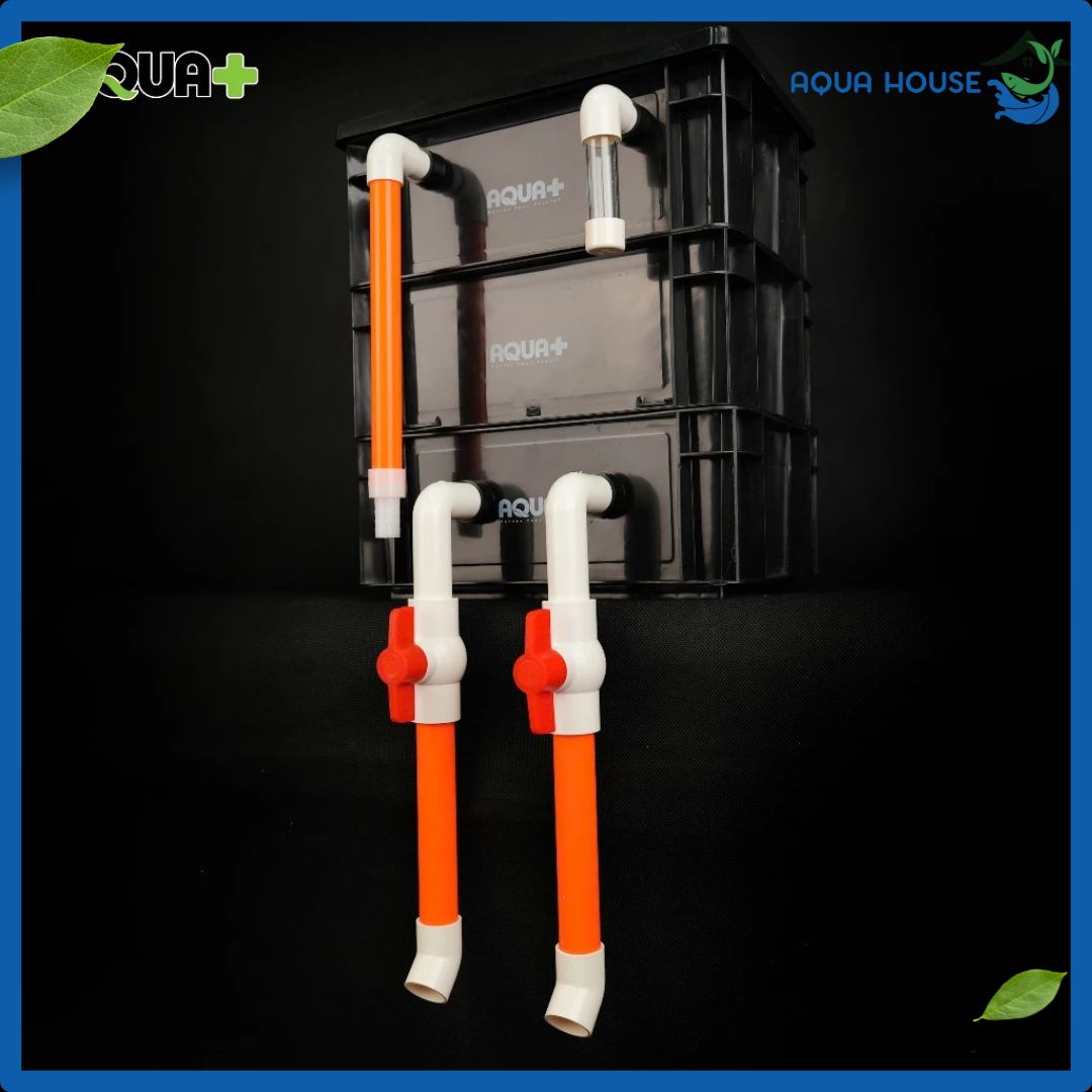 Bộ Lọc thùng Aqua Plus, Baki cho Hồ cá cảnh 4 Bộ Lọc thùng Aqua Plus, Baki cho Hồ cá cảnh màu đen